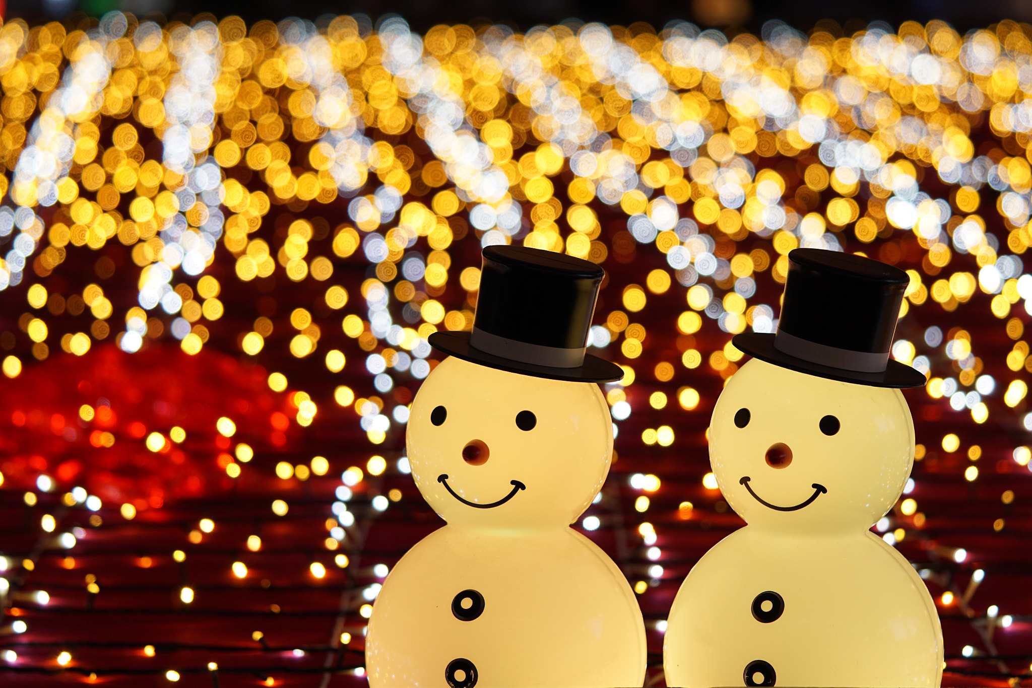 Sony a6000 + Sony FE 90mm F2.8 Macro G OSS sample photo. Christmas illumination photography