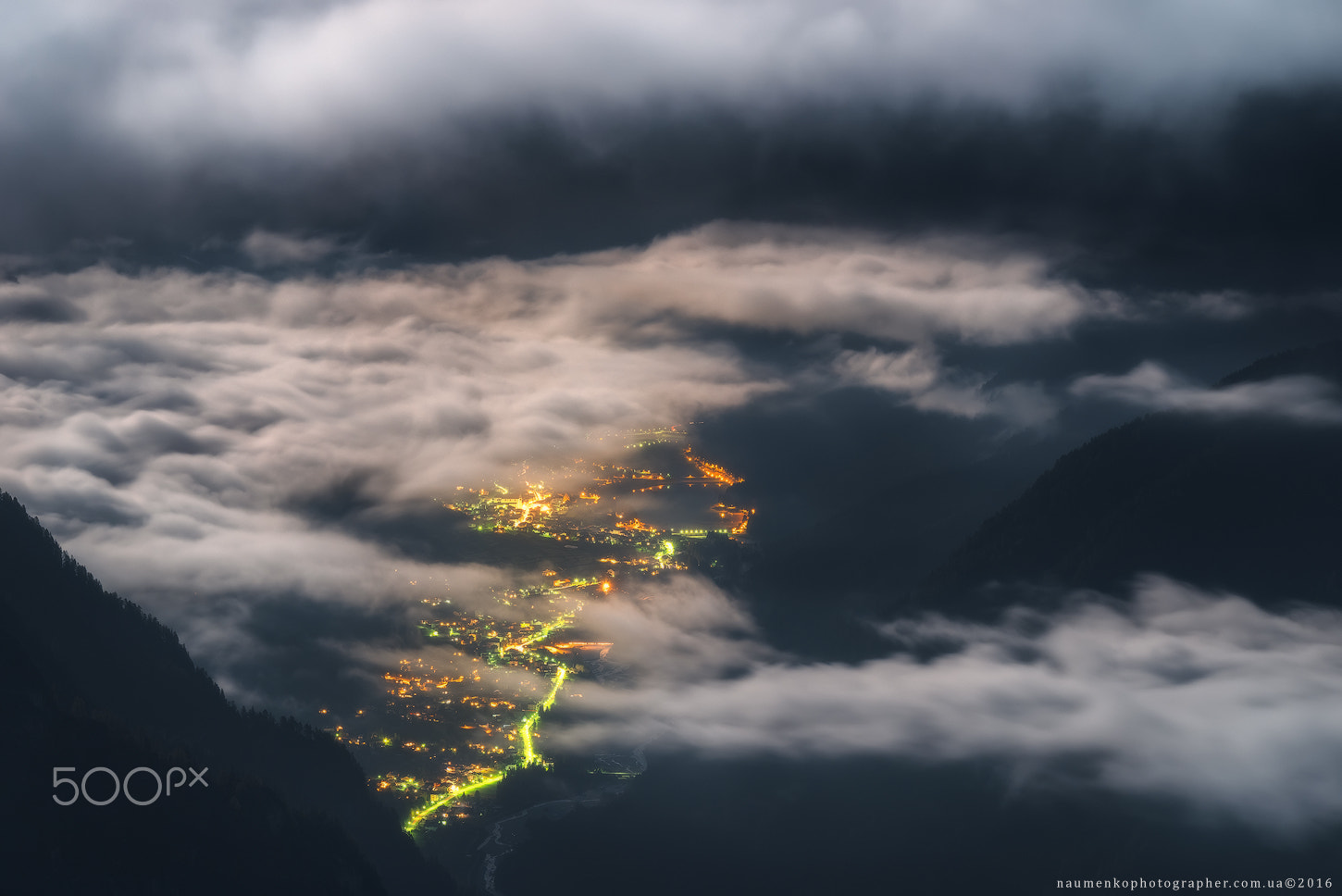 Pentax K-1 sample photo. Italy. dolomites. auronzo evening in the moonlight photography