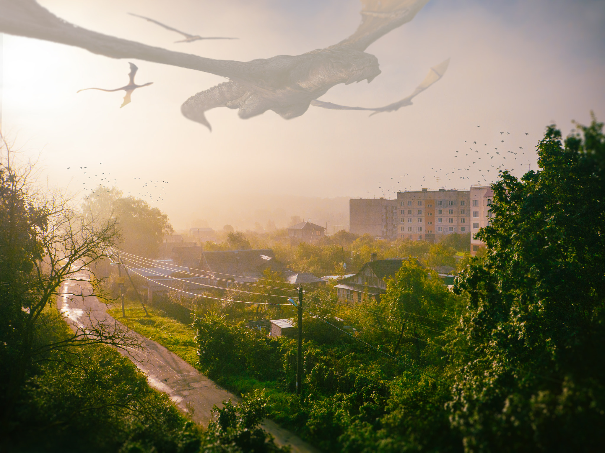 Panasonic Lumix DMC-GH4 sample photo. My dragon village photography