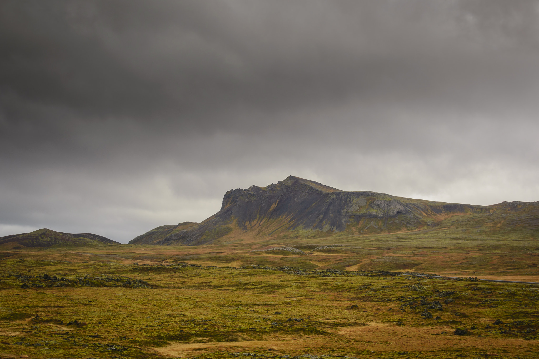 Nikon AF-S Nikkor 18-35mm F3.5-4.5G ED sample photo. Mountain on snaefellsness, iceland photography