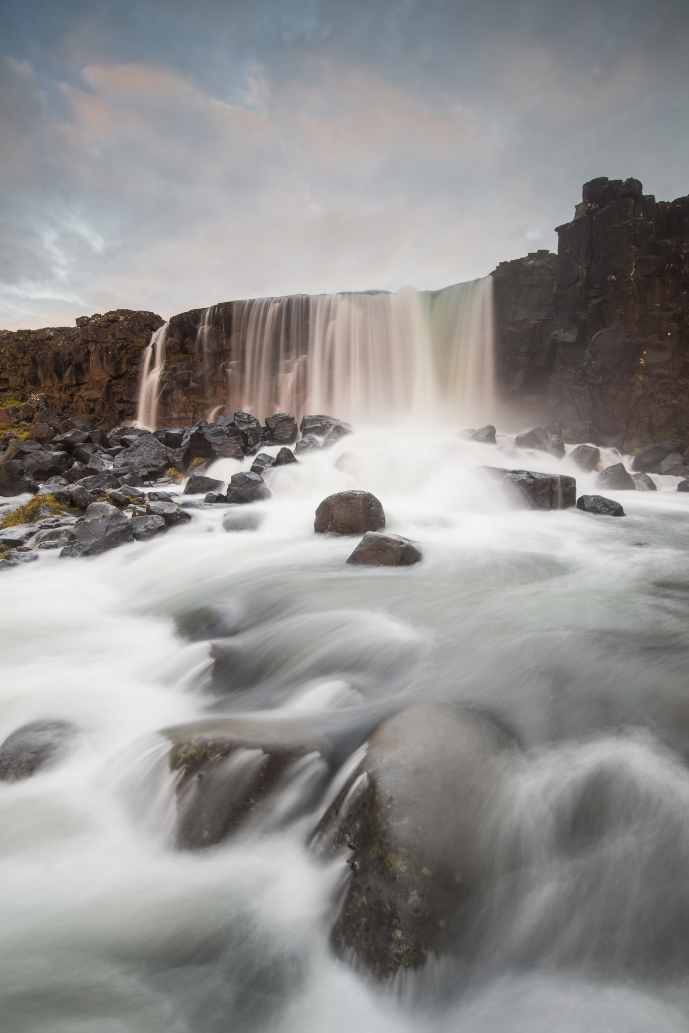 Nikon AF-S Nikkor 18-35mm F3.5-4.5G ED sample photo. Öxarárfoss photography