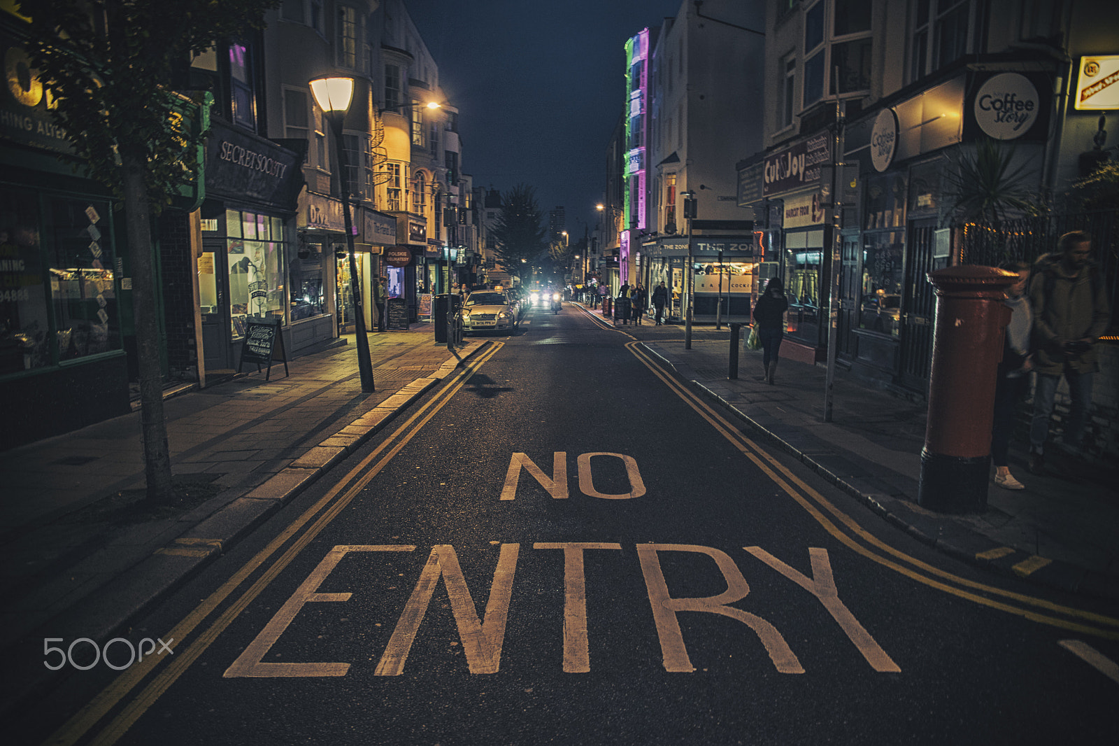 24-70mm F2.8 sample photo. Brighton and hove by night photography