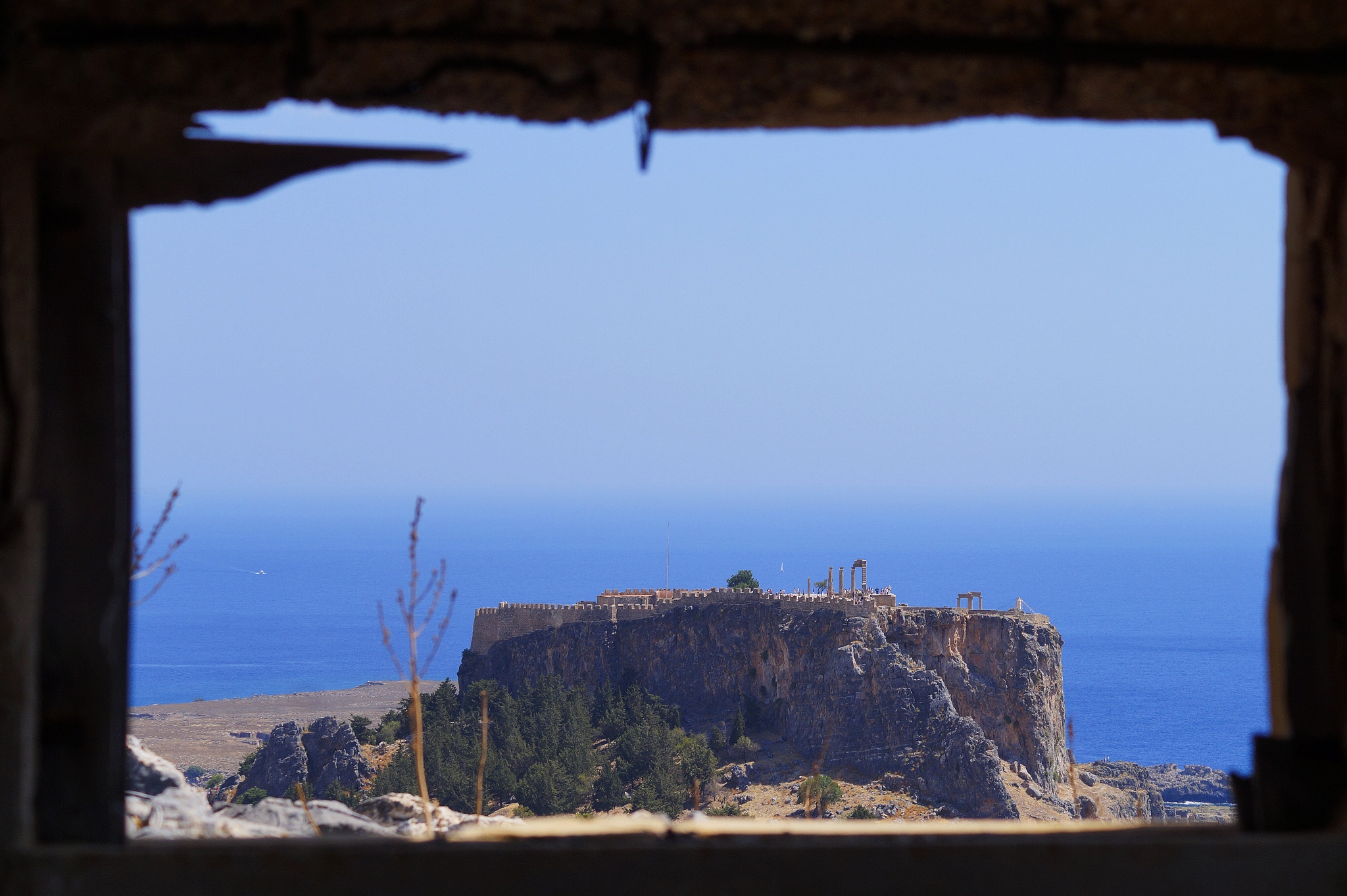 Sony SLT-A58 + Sony DT 55-200mm F4-5.6 SAM sample photo. Λίνδος, lindos, Ρόδος, Ελλάδα photography