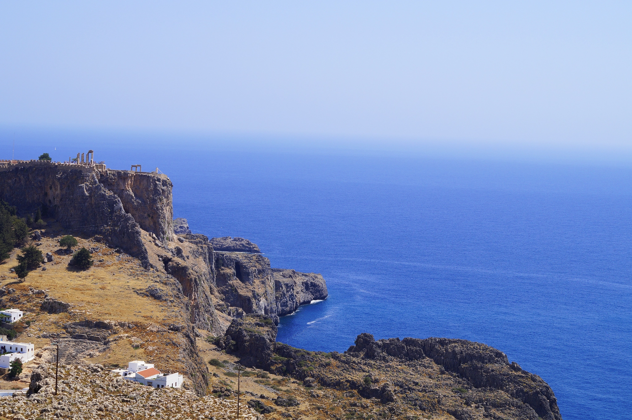 Sony SLT-A58 + Sony DT 55-200mm F4-5.6 SAM sample photo. Λίνδος, lindos, Ρόδος, Ελλάδα photography