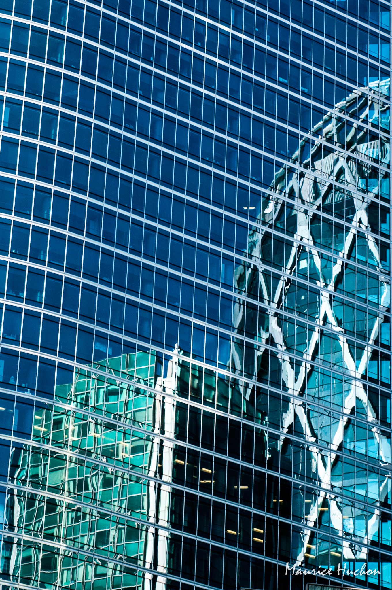Pentax K20D sample photo. Reflets à la défense (hauts de seine) photography