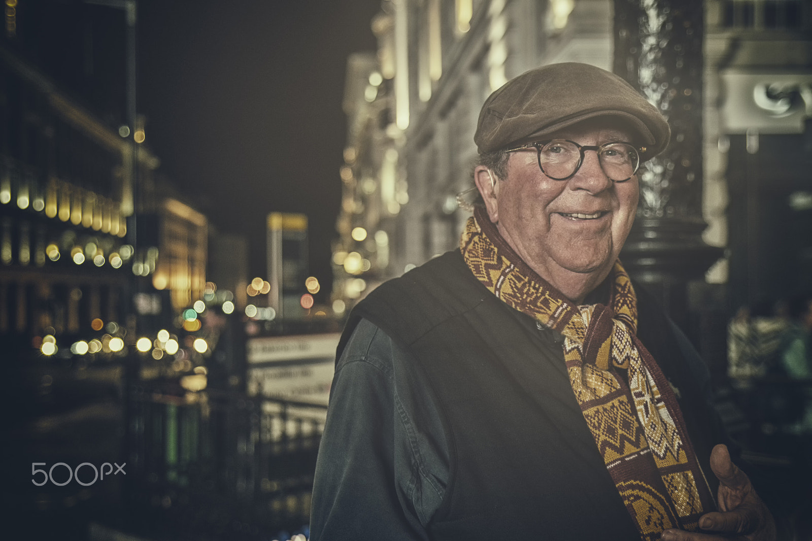 24-70mm F2.8 sample photo. An american man in england nbc4 reporter photography