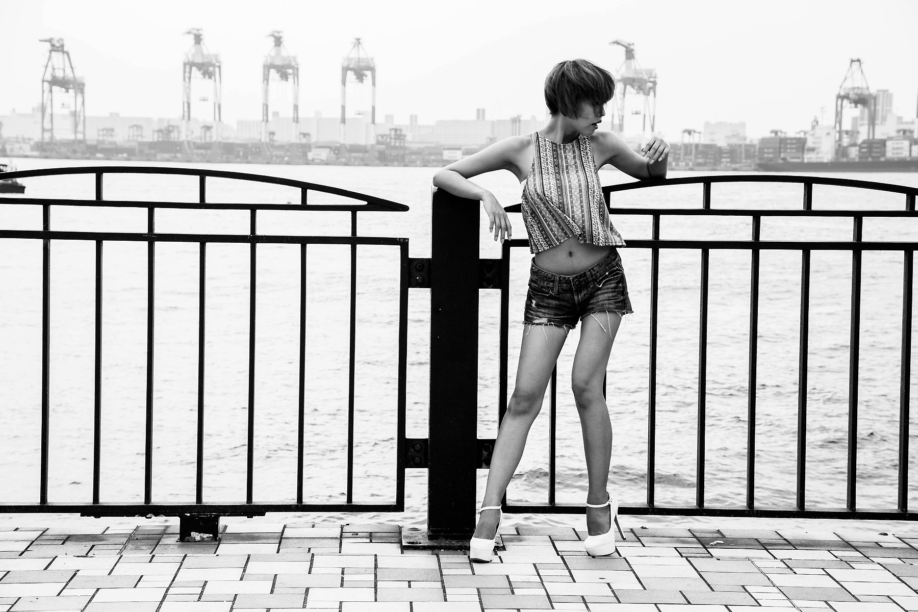 Sigma 24-105mm f/4 DG OS HSM | A sample photo. Kurumi hoshino odaiba tokyo photography
