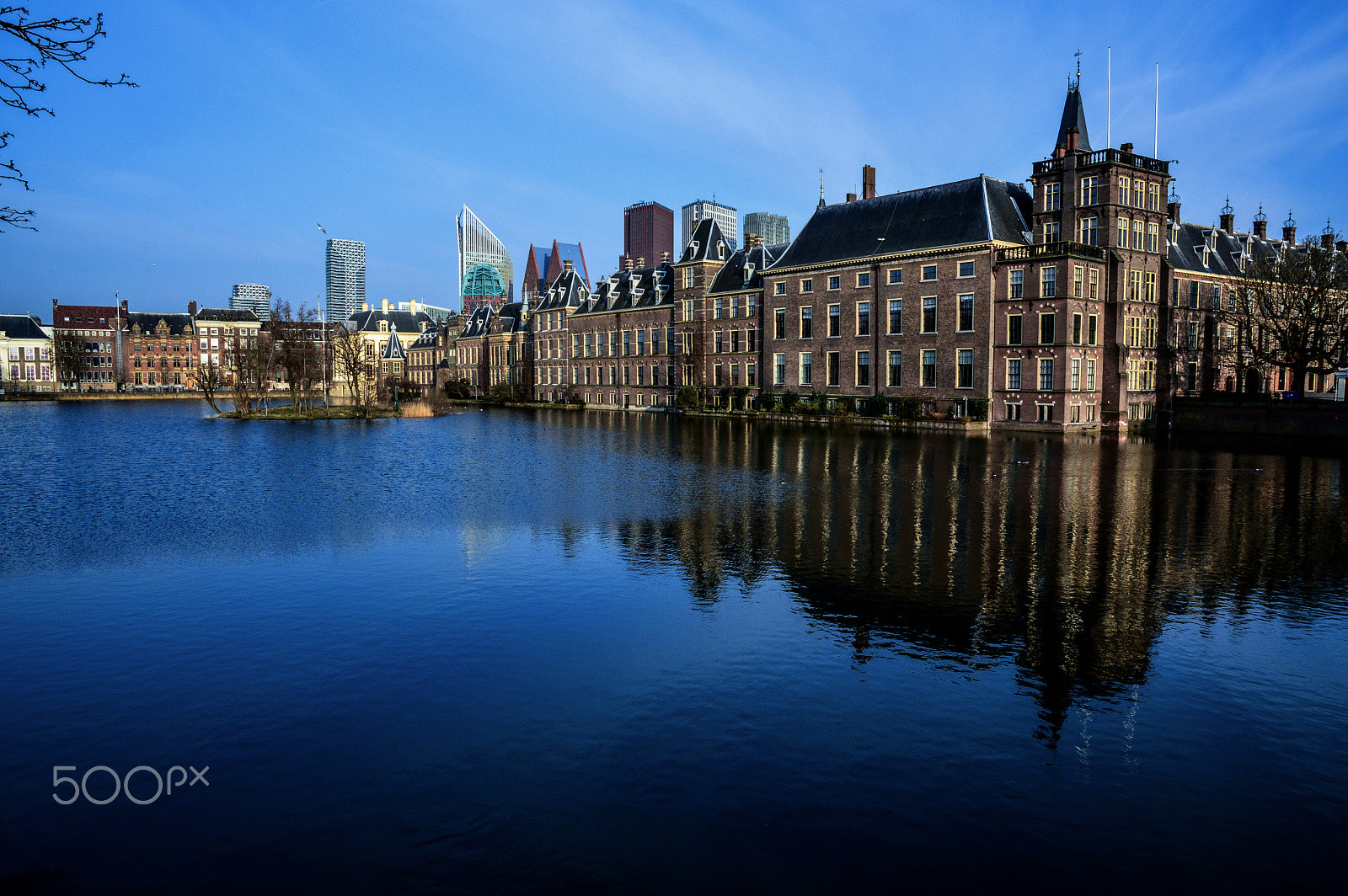 Nikon D3200 sample photo. Hofvijver photography