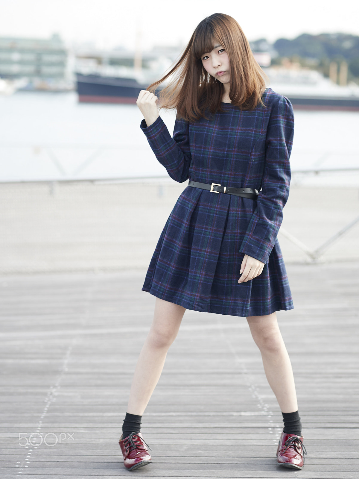 Sigma 85mm F1.4 EX DG HSM sample photo. Yokohama large pier9 photography