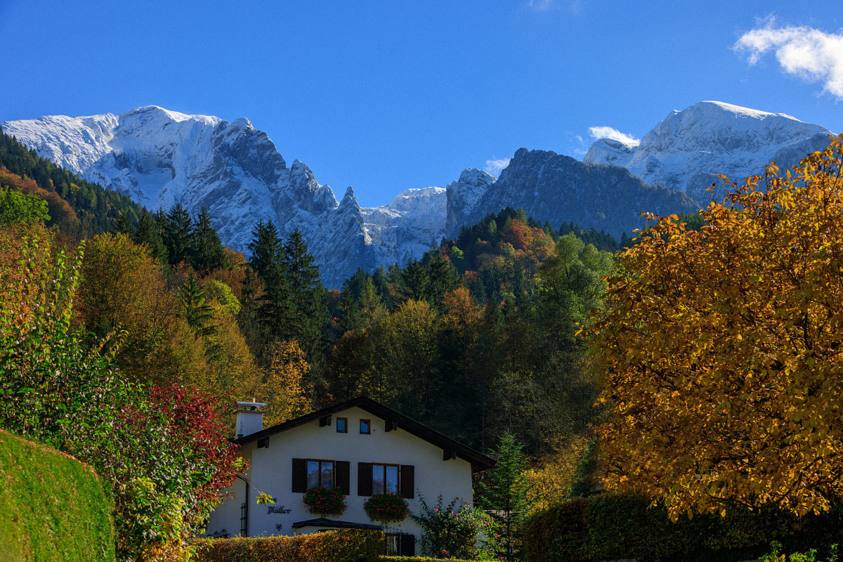 Nikon D3X sample photo. "house, wedged in the mountains..." photography