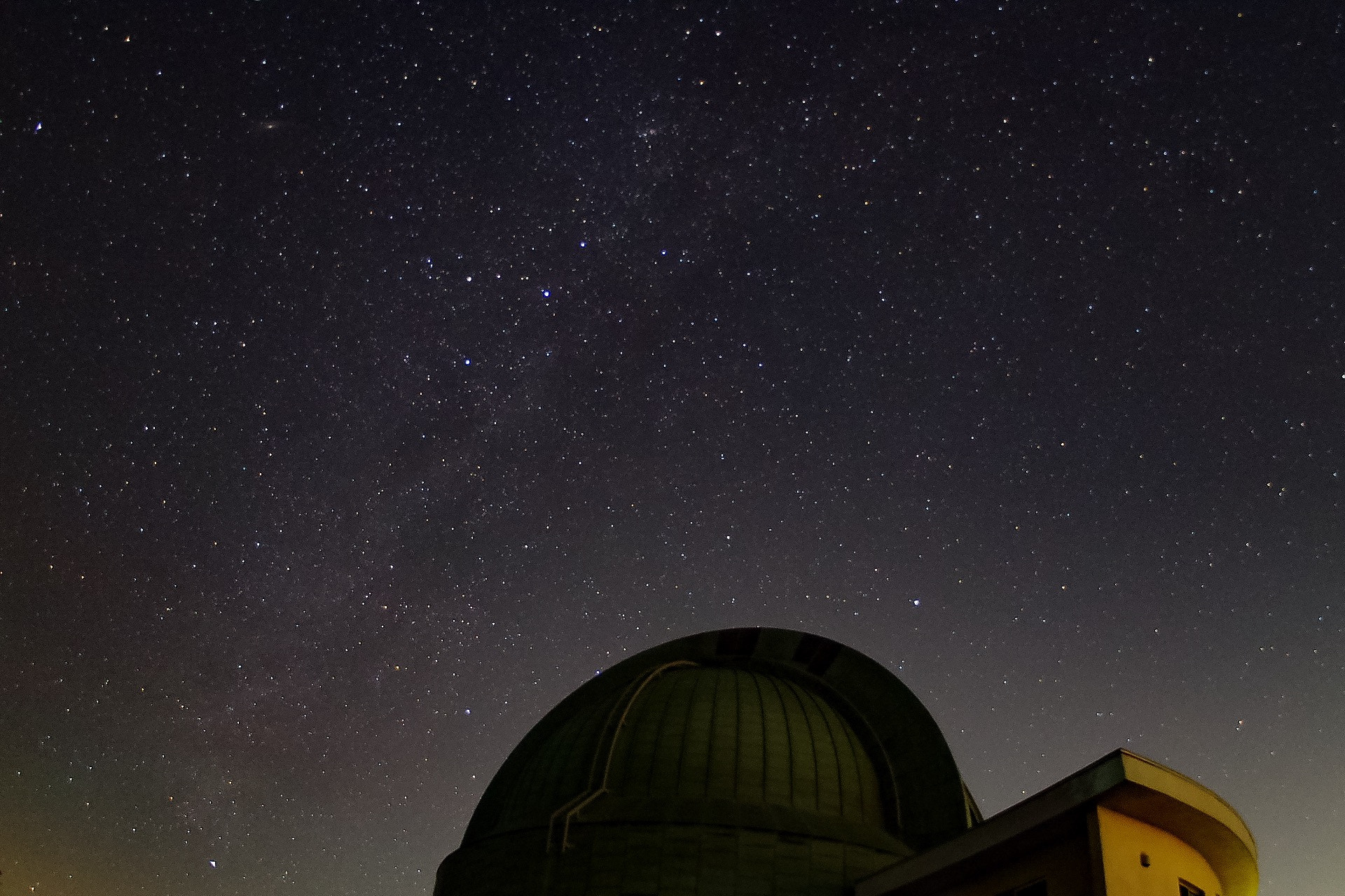 Pentax K-S1 + smc PENTAX-F FISH-EYE 17-28mm F3.5-4.5 sample photo. Milky way photography