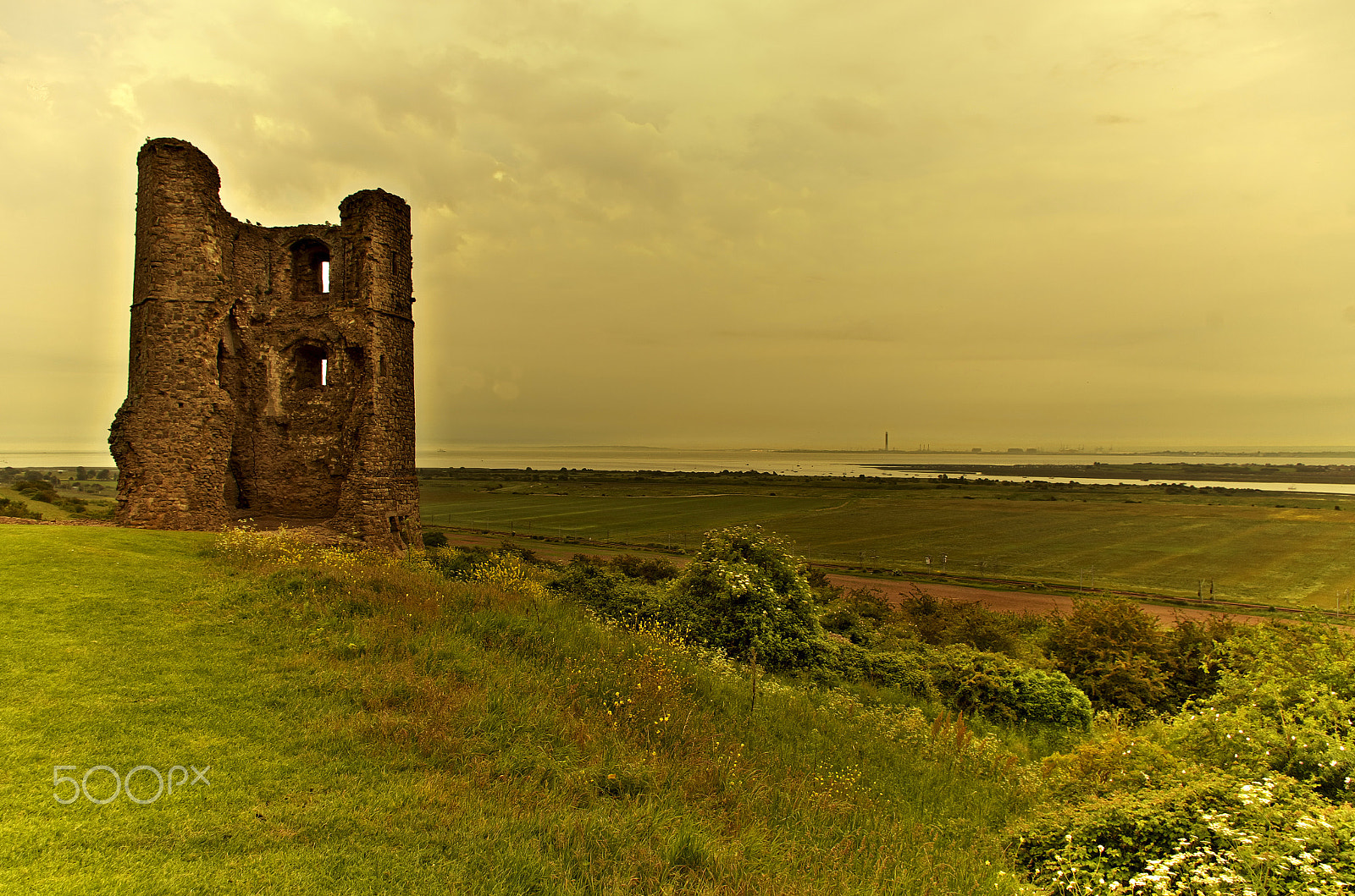Pentax K-30 sample photo. Hadleigh castle and themse photography