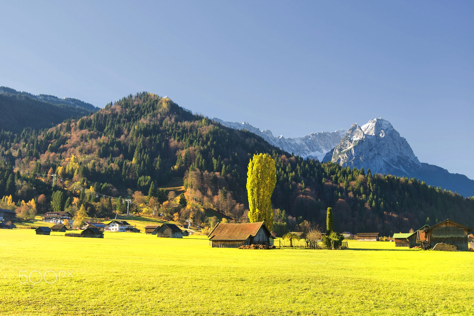 Nikon AF Nikkor 24-85mm F2.8-4D IF sample photo. Garmisch parten kirchen/highland... photography