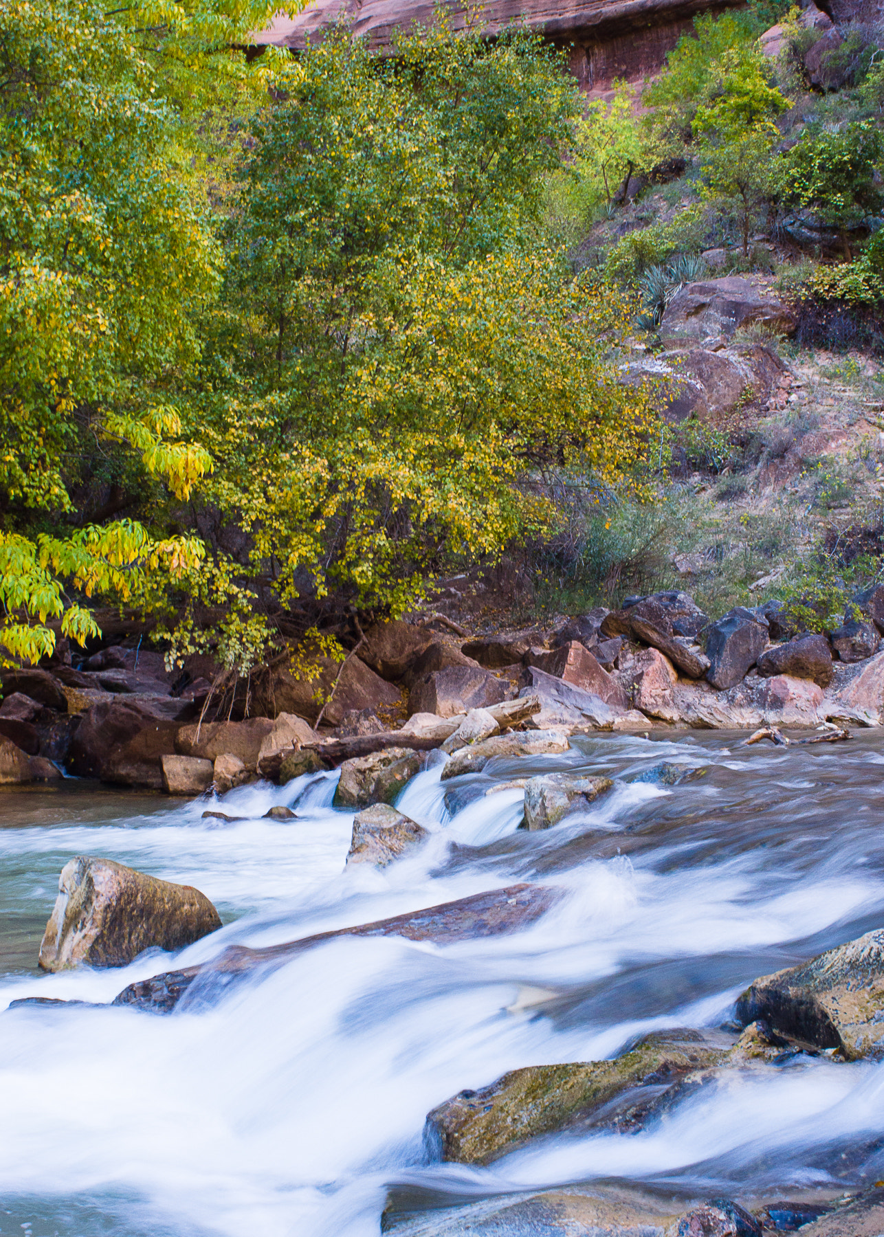 Sony SLT-A77 + Sony 28mm F2.8 sample photo. Fall rapids photography