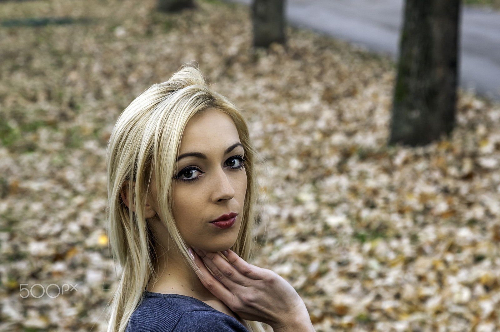 Canon EOS 500D (EOS Rebel T1i / EOS Kiss X3) sample photo. October lady photography
