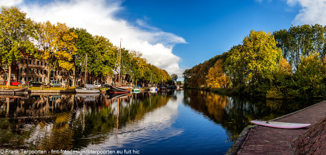 Canon EF 20-35mm F3.5-4.5 USM sample photo. Canal nieuwe haven in edam netherlands photography