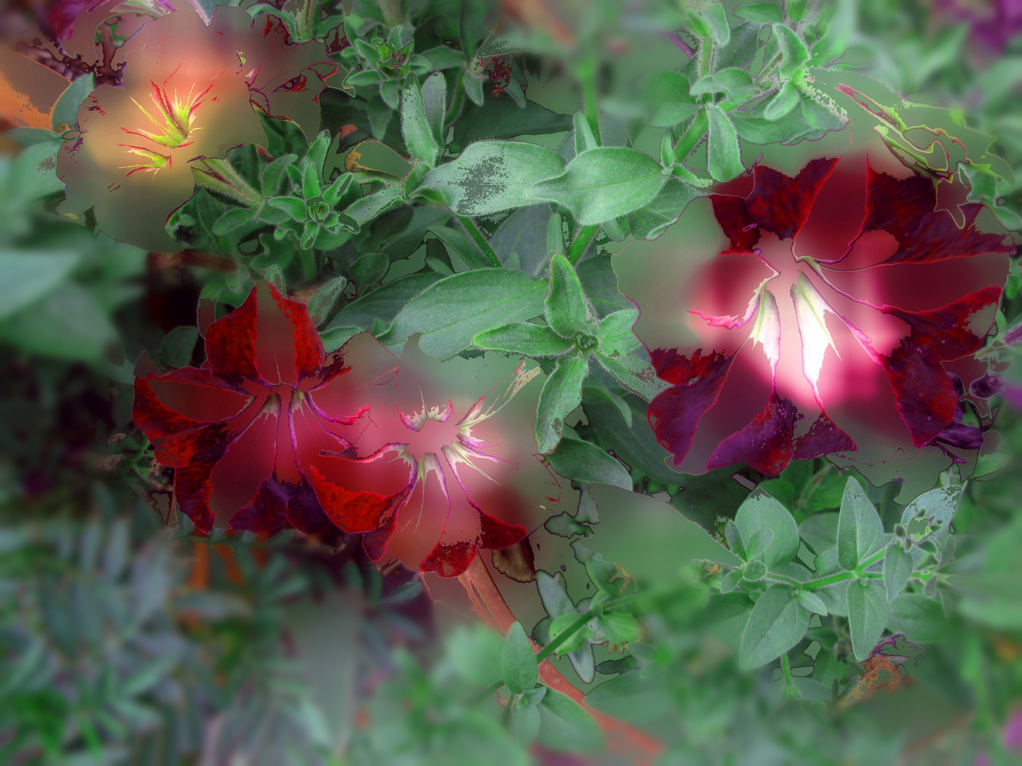 Canon POWERSHOT G7 sample photo. Petunias photography