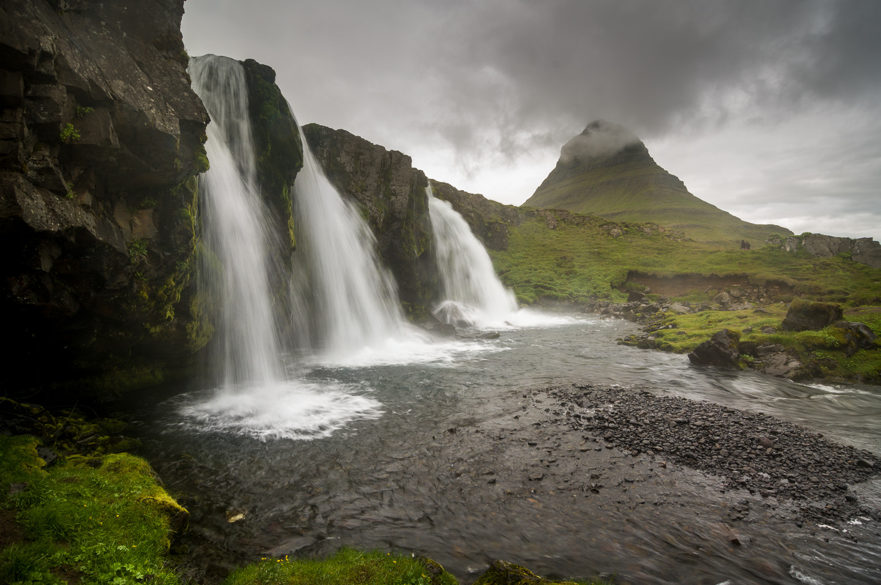 Pentax K-3 sample photo. Iceland | on a dark rainy day photography