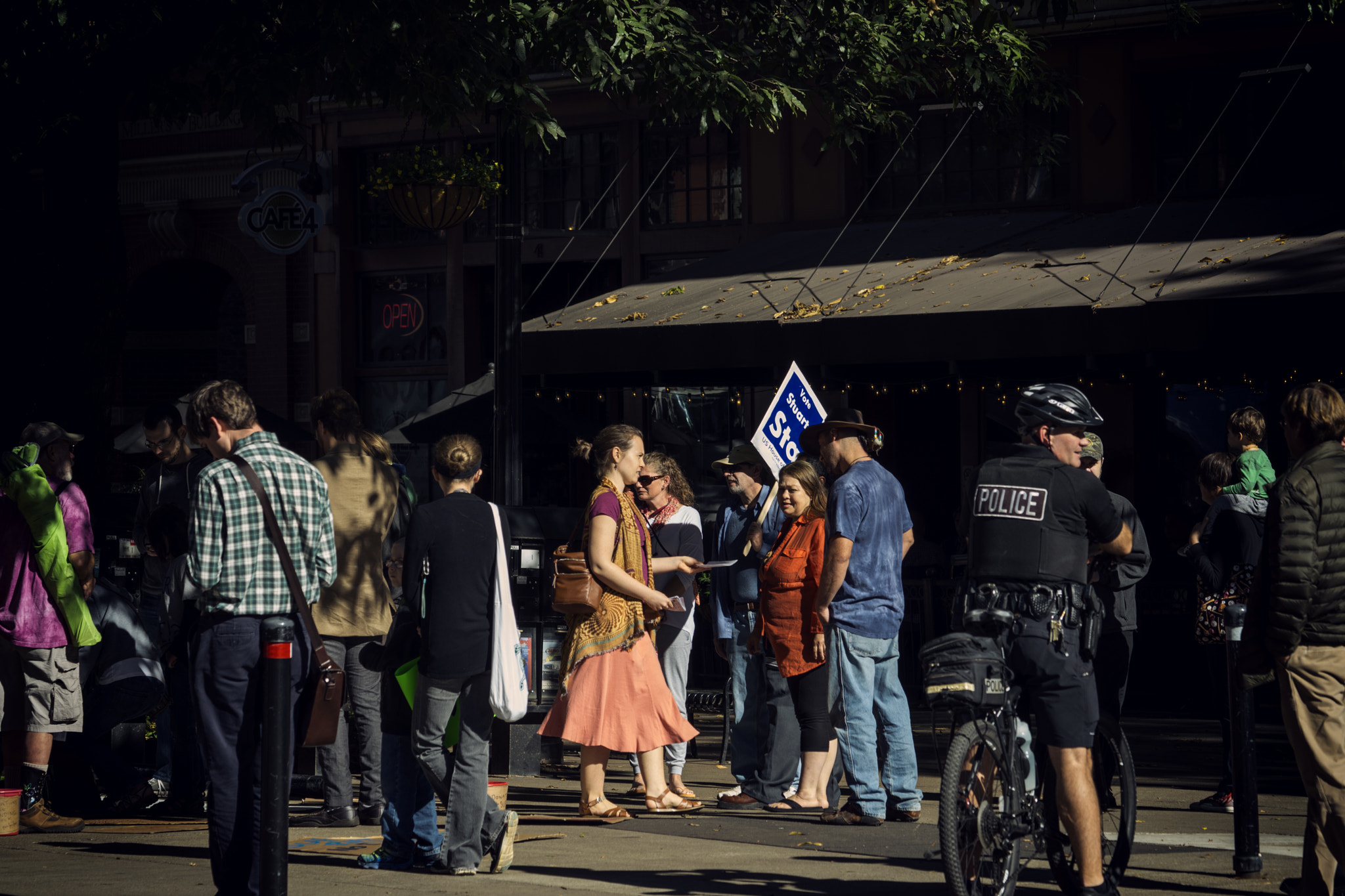 Sony a6000 + Sony FE 90mm F2.8 Macro G OSS sample photo. Protesters gathering 3 photography