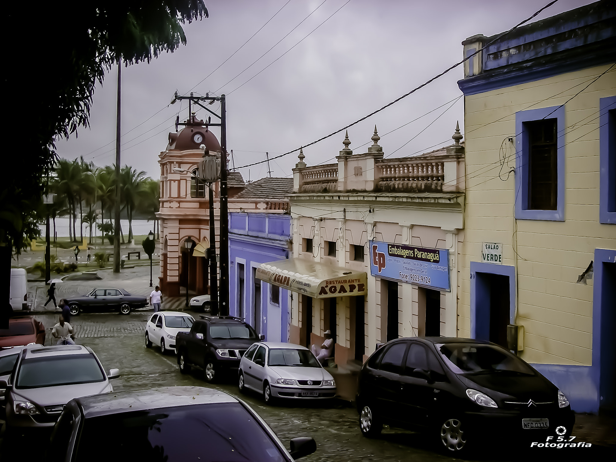 Pentax OPTIO W10 sample photo. Old street - paranaguá - paraná - brasil photography