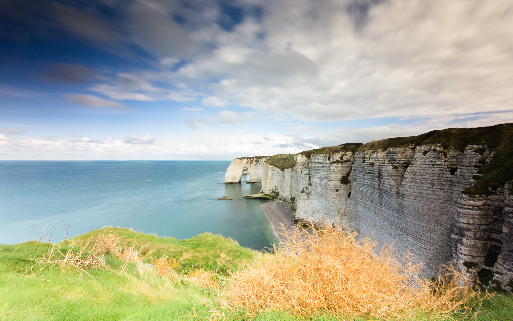 Pentax K-5 sample photo. Etretat photography