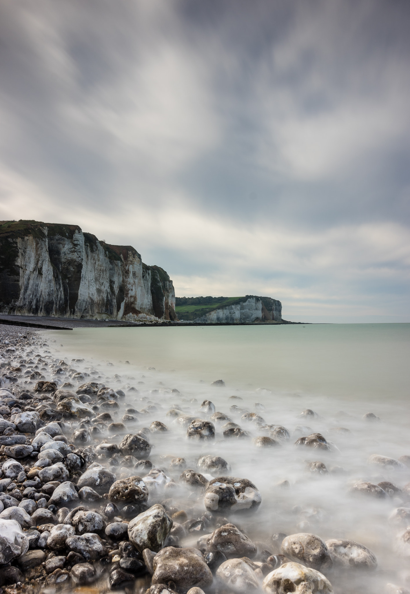 Pentax K-3 sample photo. Normandy coast photography