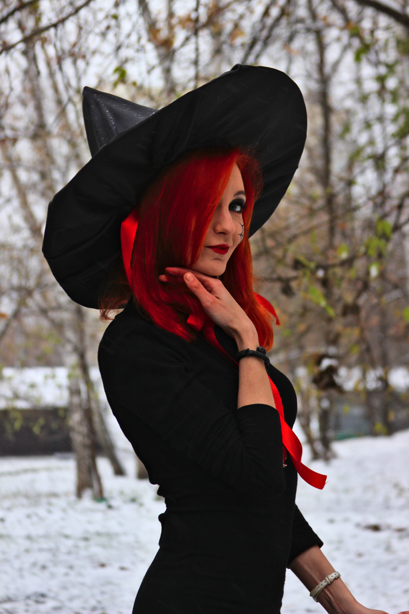 Canon EF 28-135mm F3.5-5.6 IS USM sample photo. Little witch photography