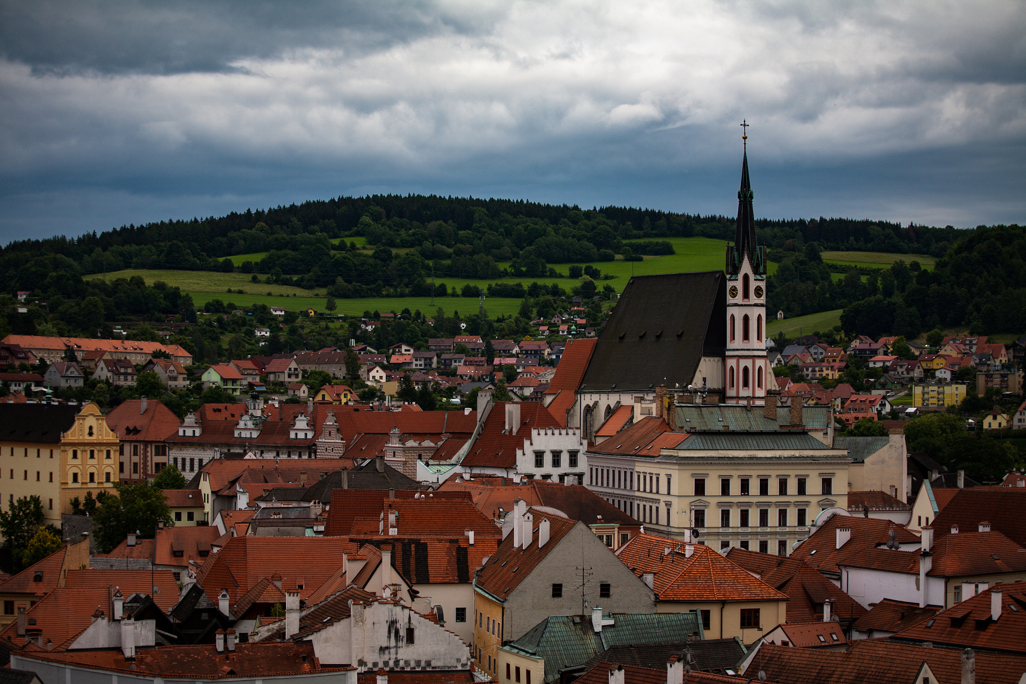 Canon EOS 5D + Canon EF 70-200mm F4L USM sample photo. Magical krumlov photography