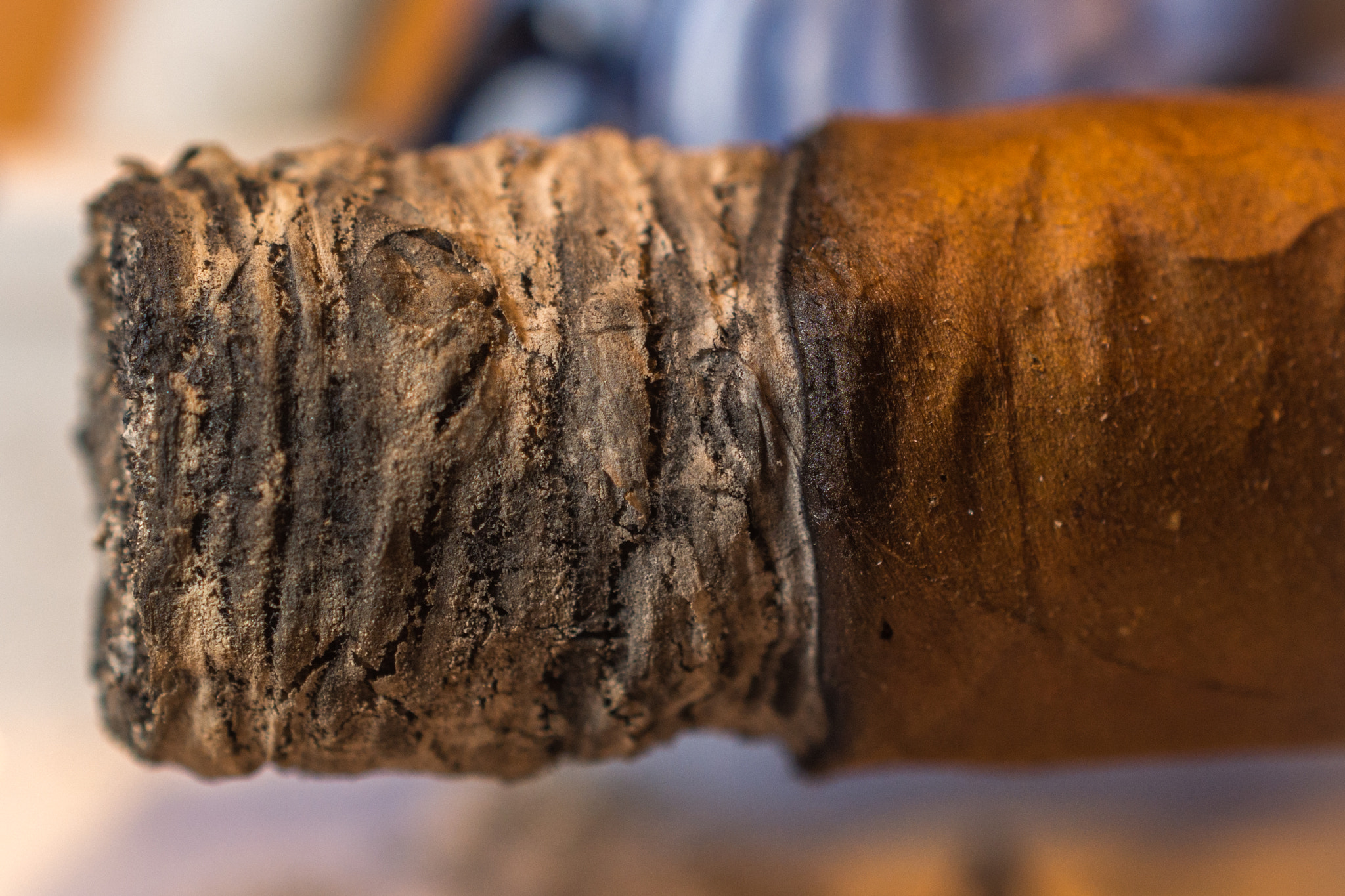 Nikon AF-S DX Micro Nikkor 40mm F2.8 sample photo. Cigar with ash photography