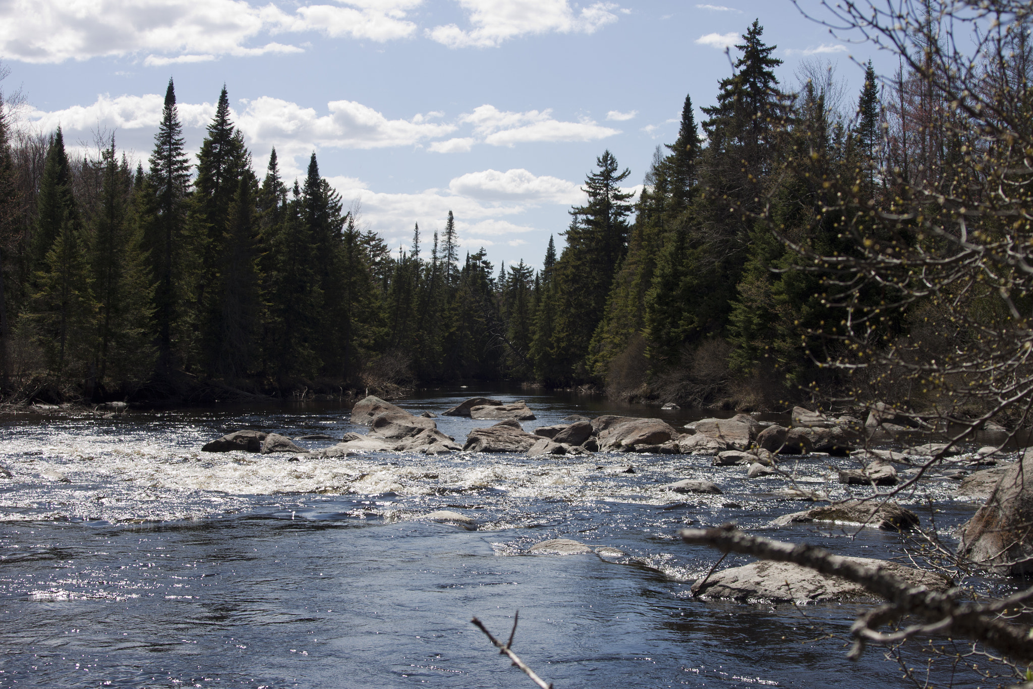 Canon EF 35-135mm f/4-5.6 USM sample photo. St. regis river photography