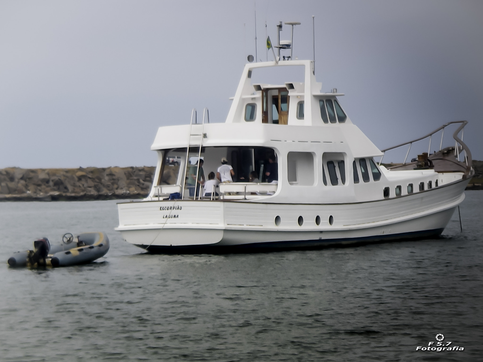 Pentax OPTIO W10 sample photo. Boat photography