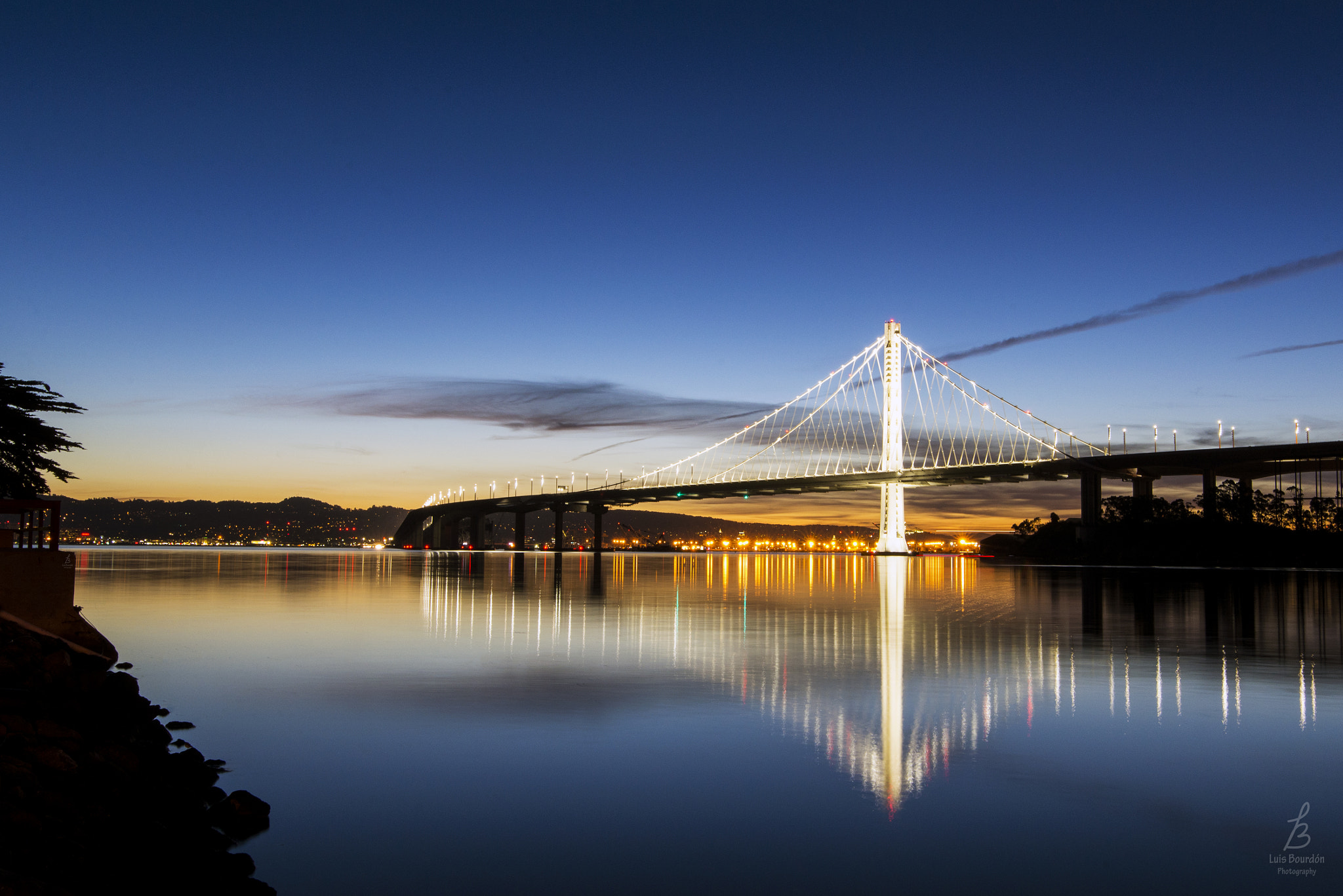 Tokina AT-X 16-28mm F2.8 Pro FX sample photo. Bay bridge @ sunrise. photography