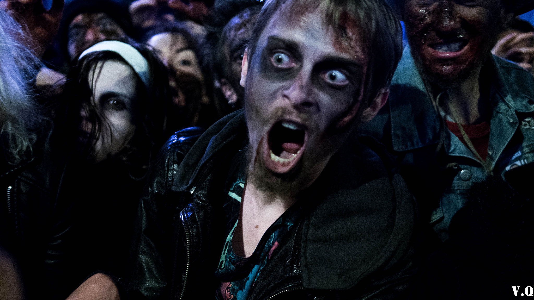 Olympus OM-D E-M5 sample photo. Zombiewalk 2016 nantes photography