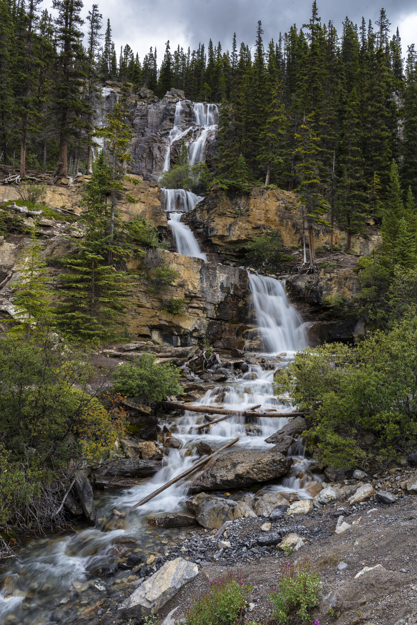 Nikon D610 + Nikon AF-S Nikkor 28mm F1.8G sample photo. Waterfall photography