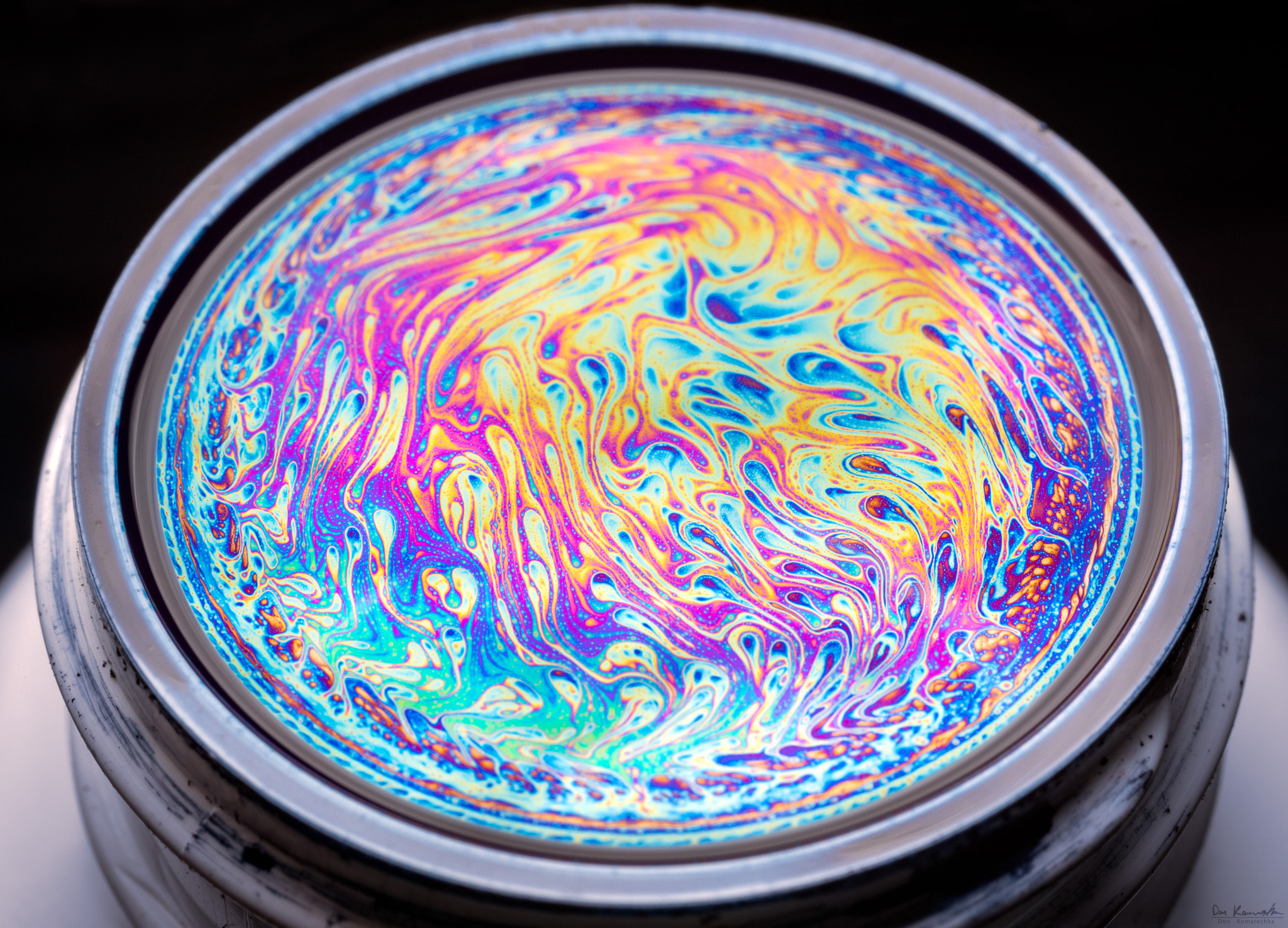 Canon MP-E 65mm F2.5 1-5x Macro Photo sample photo. Colourful cauldron photography