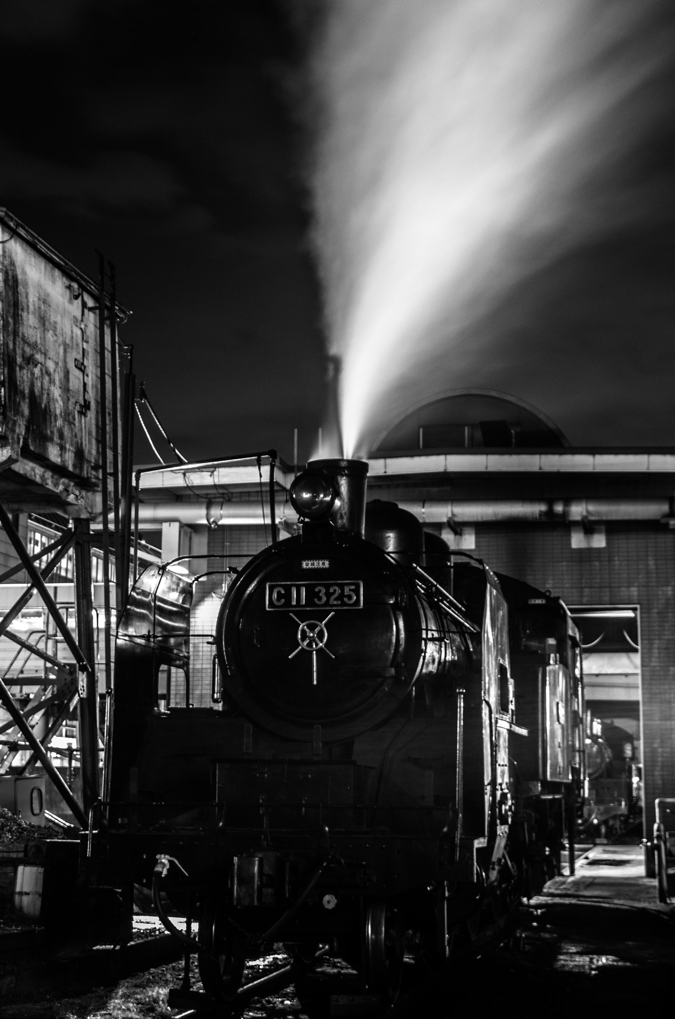 Pentax K-5 IIs + Sigma AF 10-20mm F4-5.6 EX DC sample photo. The engine shed photography