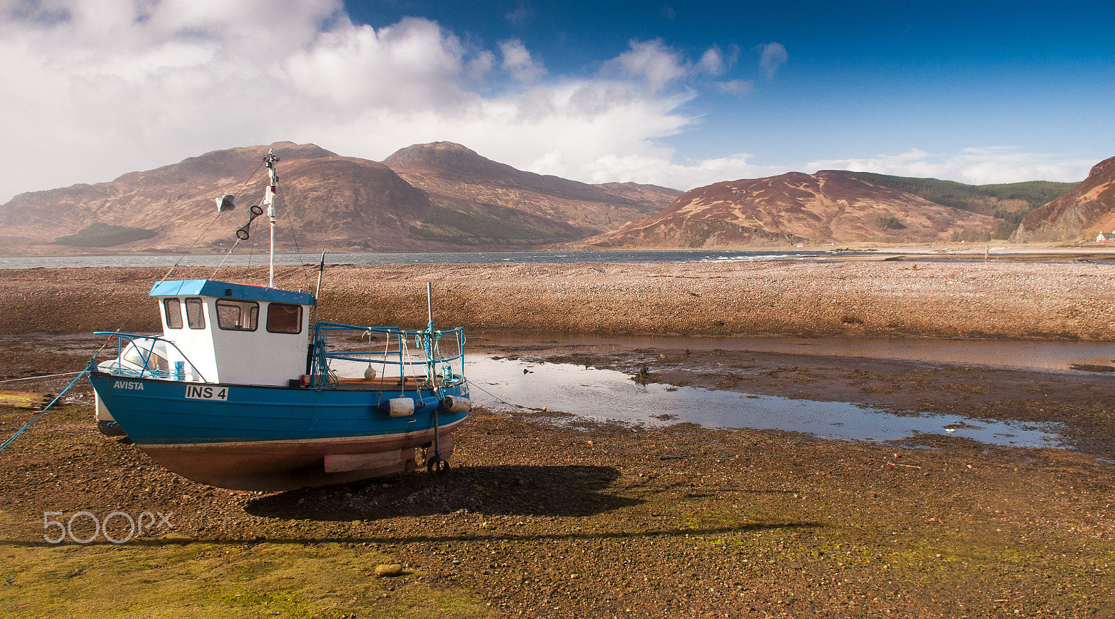 Nikon D90 + Nikon AF-S DX Nikkor 17-55mm F2.8G ED-IF sample photo. Boats at #glenelg in the #highlands photography