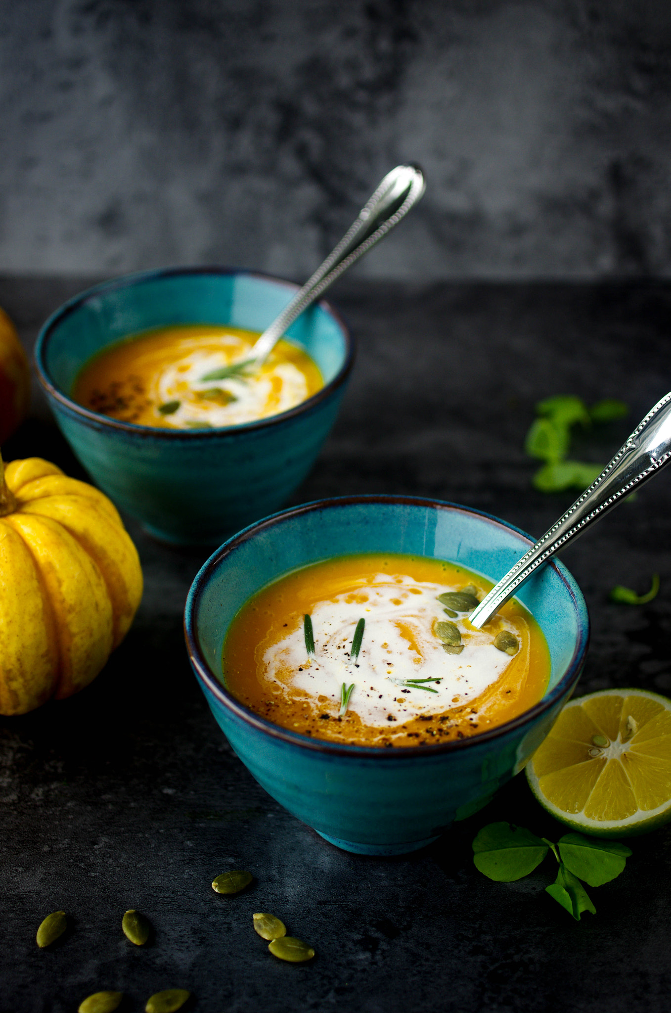 Pentax smc DA 35mm F2.8 Macro Limited sample photo. Creamy pumpkin soup1⃣️ photography