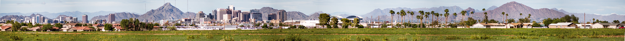 Canon EOS 650D (EOS Rebel T4i / EOS Kiss X6i) + EF75-300mm f/4-5.6 sample photo. Phoenix - panorama photography