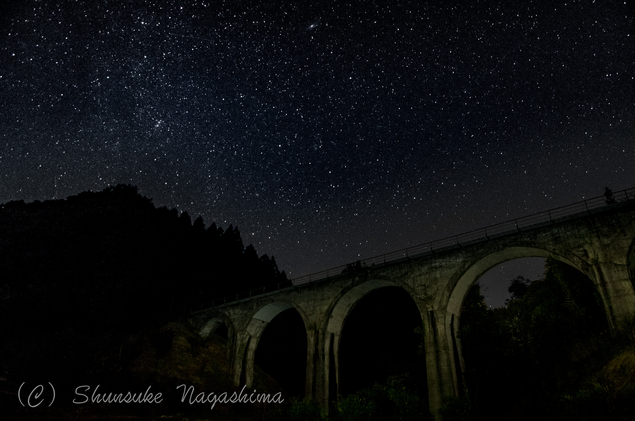 Pentax smc DA 16-45mm F4 ED AL sample photo. Of jr hitahikosan line megane bridge photography