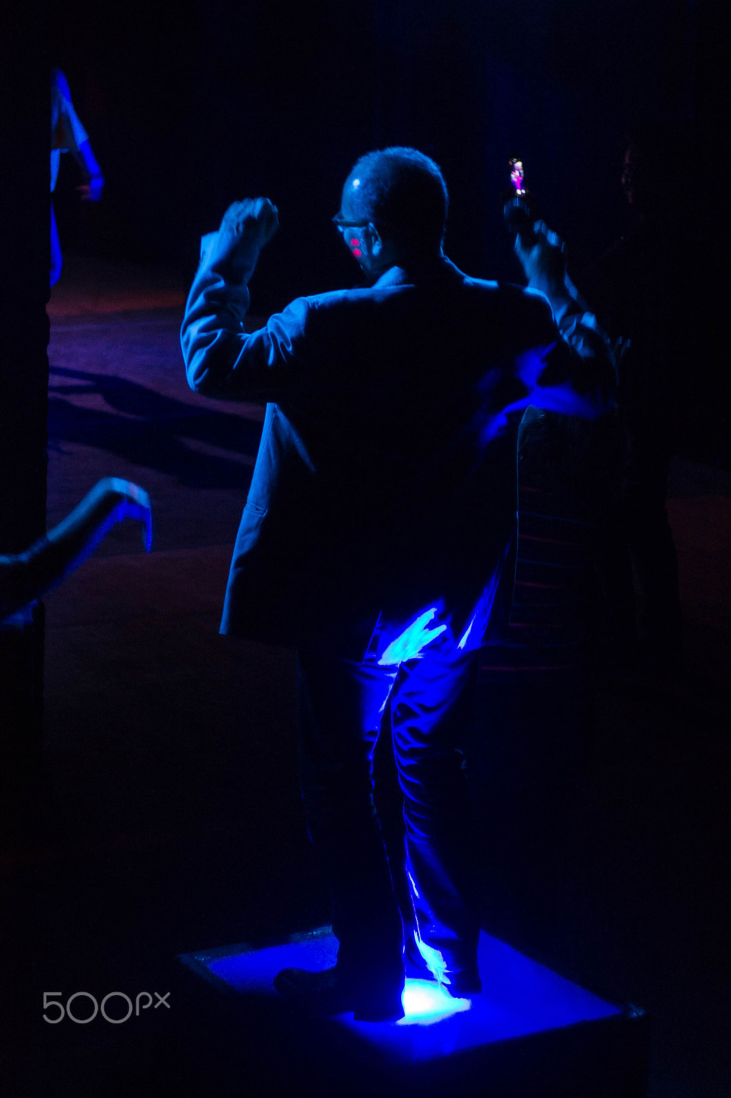 Canon EF 35-80mm f/4-5.6 sample photo. Dance in blue photography