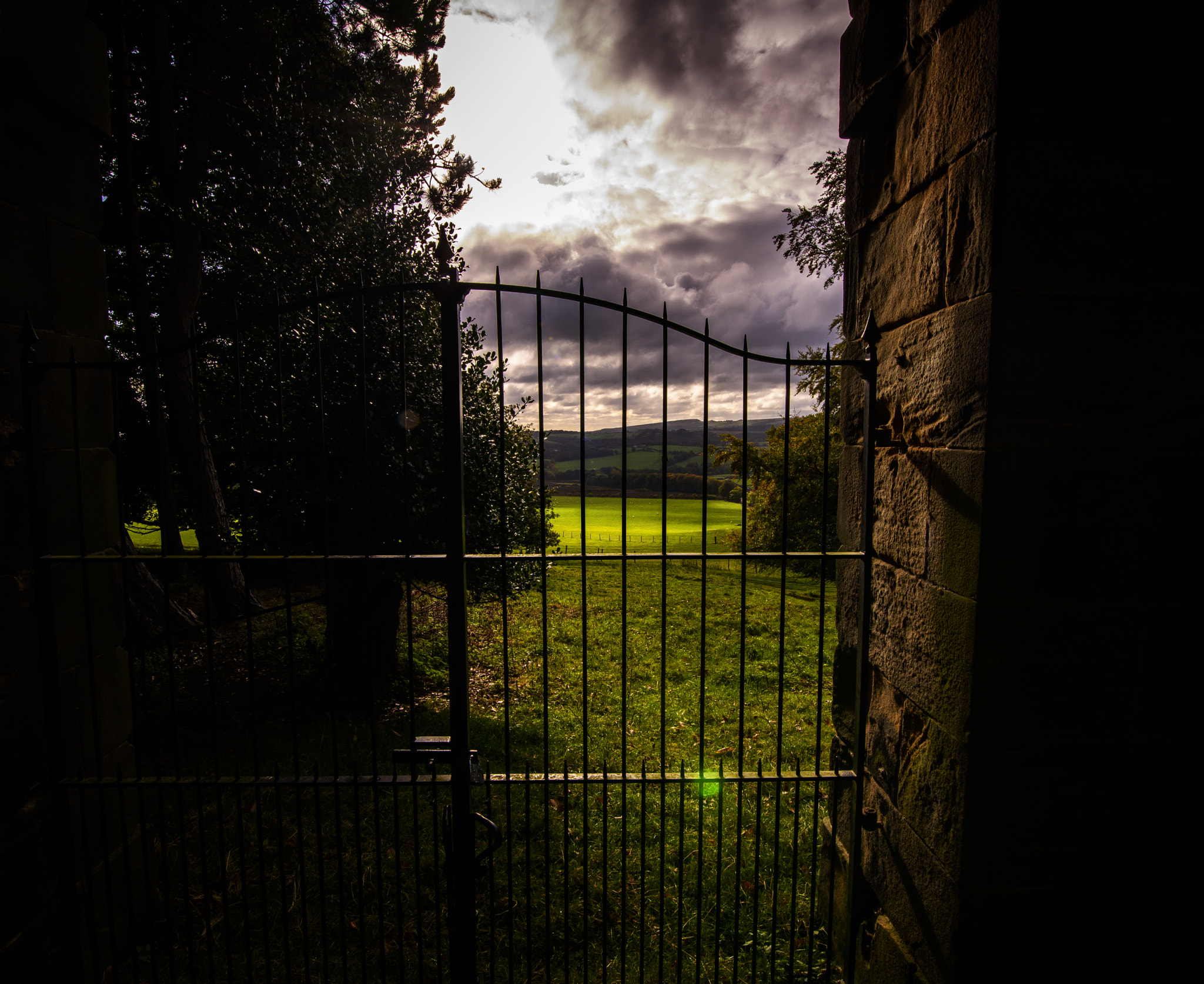 Nikon D810 sample photo. Gate photography