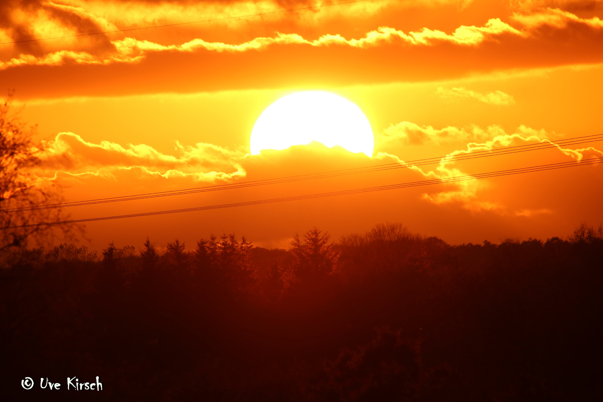 Sigma 150-500mm F5-6.3 DG OS HSM sample photo. Autumn sundown photography