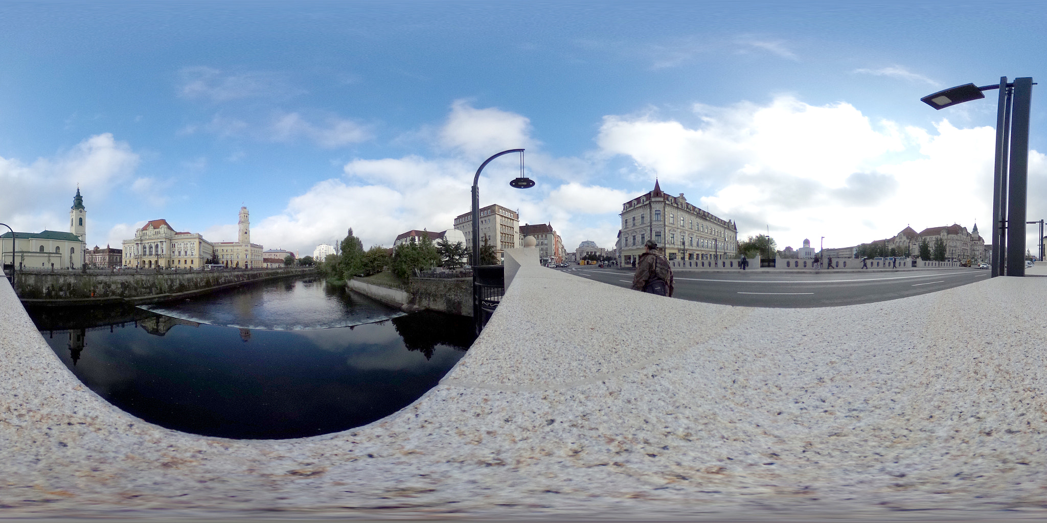 Ricoh Theta S sample photo. 360 in oradea, romania photography