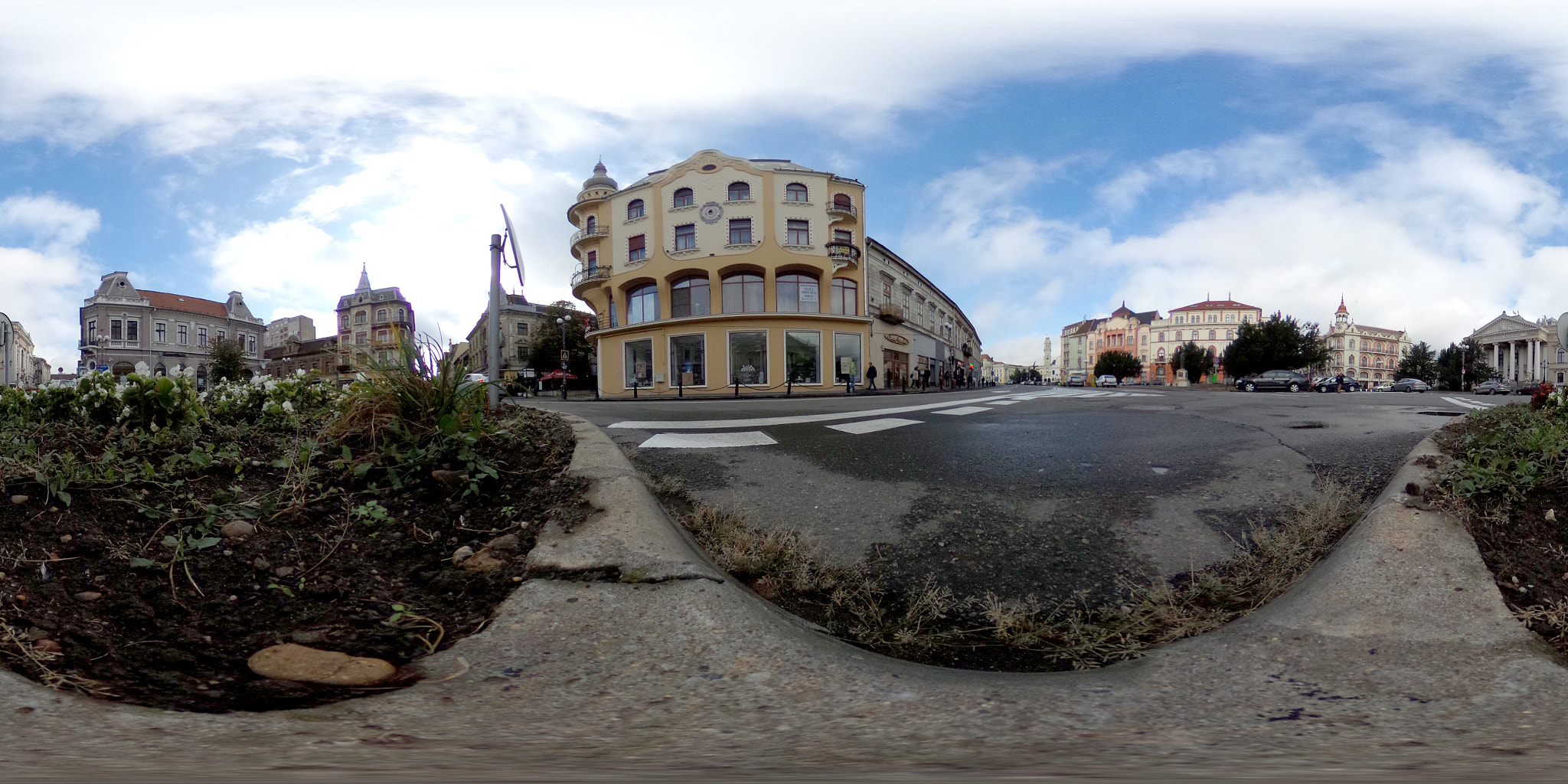 Ricoh Theta S sample photo. 360 in oradea photography