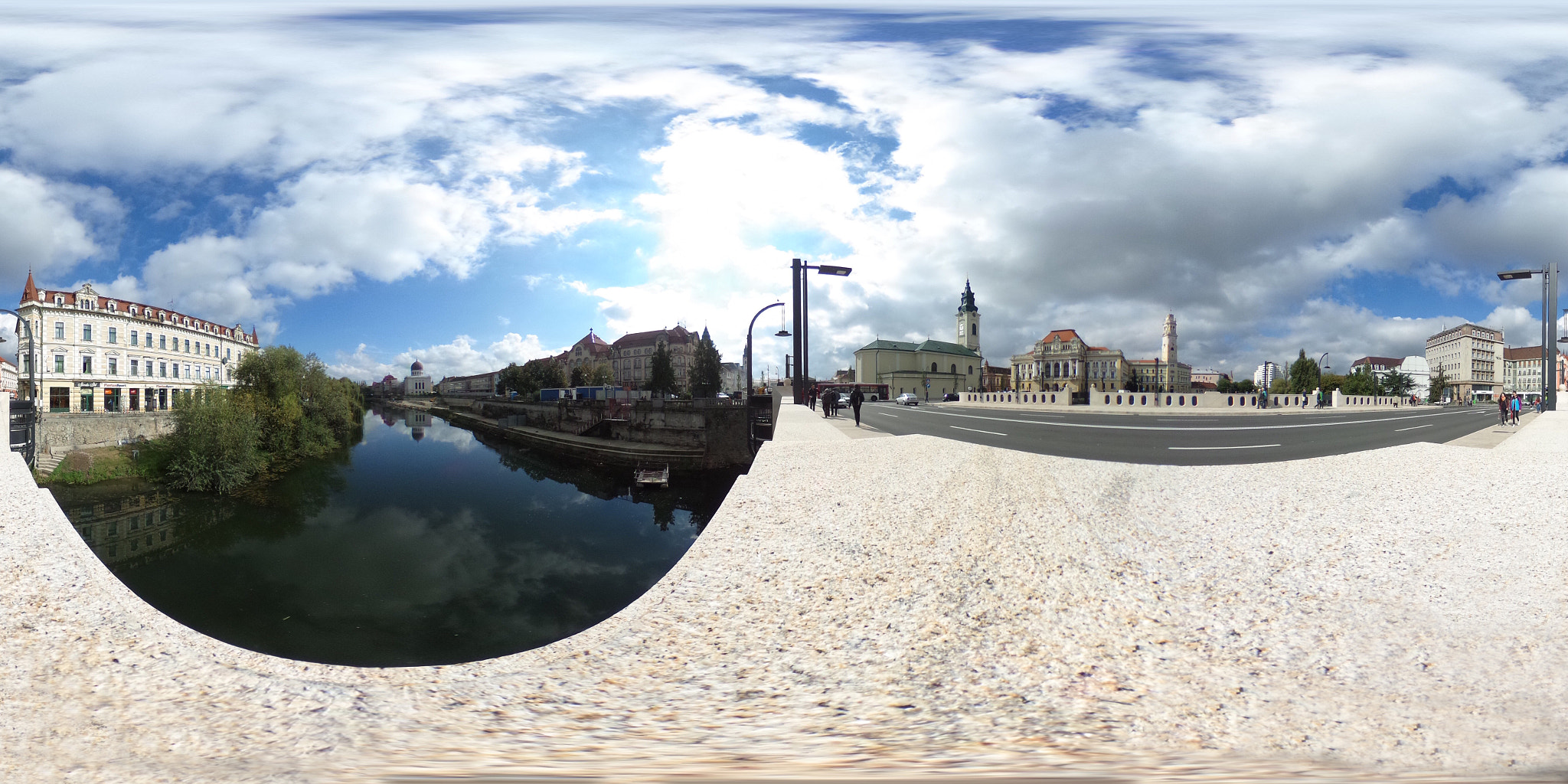 Ricoh Theta S sample photo. 360 in oradea photography