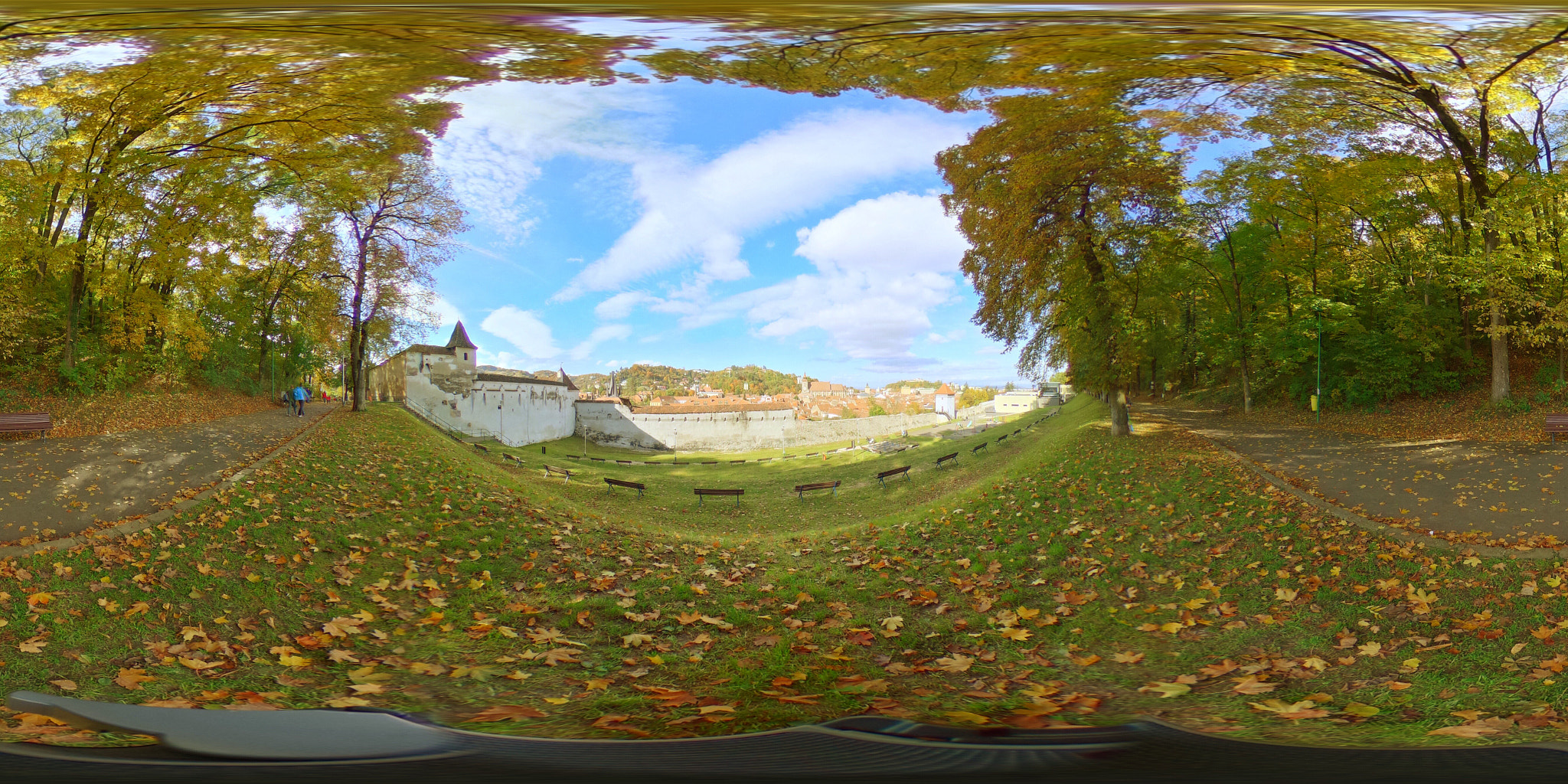 Ricoh Theta S sample photo. 360 in brasov photography