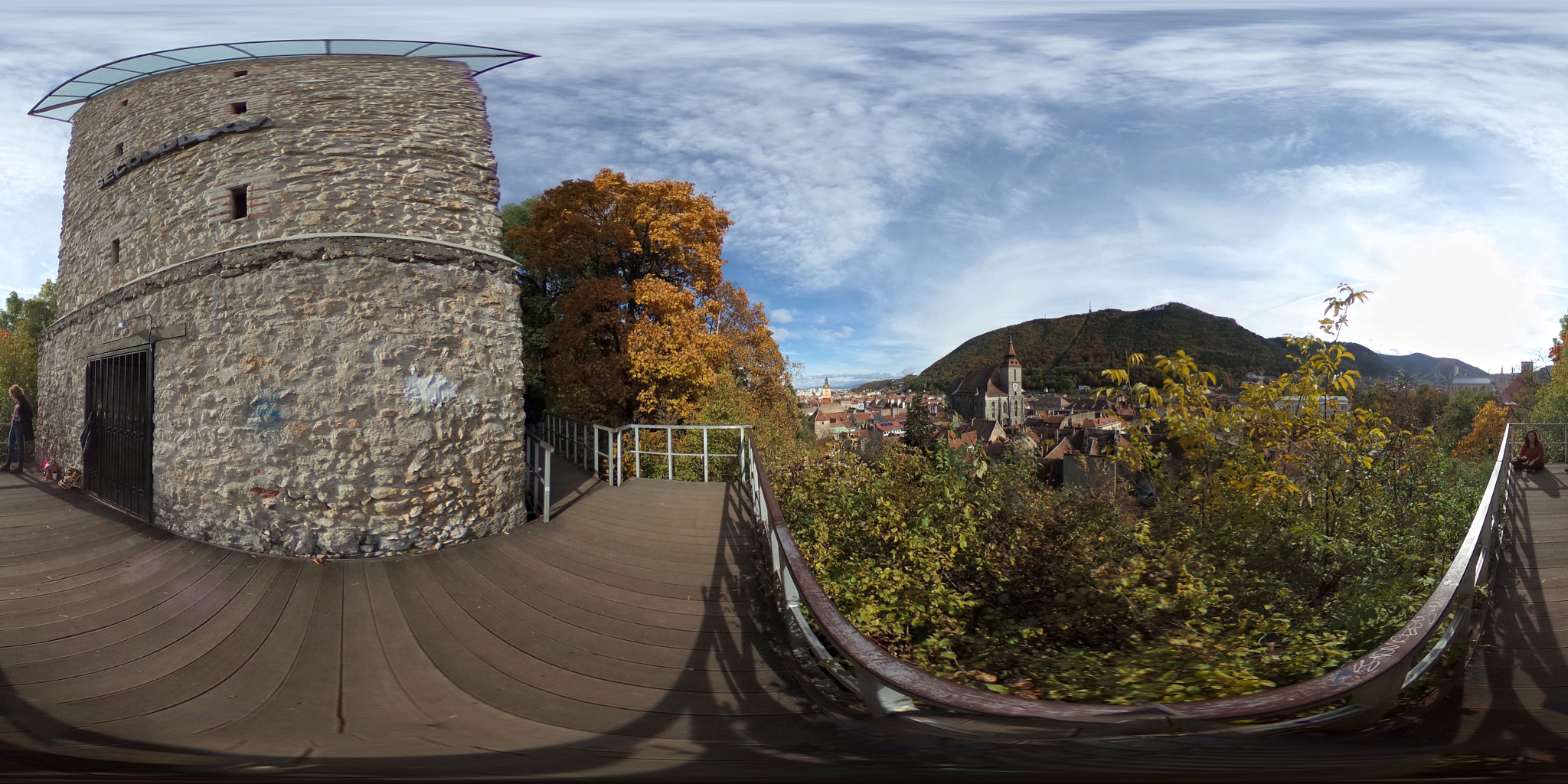 Ricoh Theta S sample photo. 360 in brasov photography