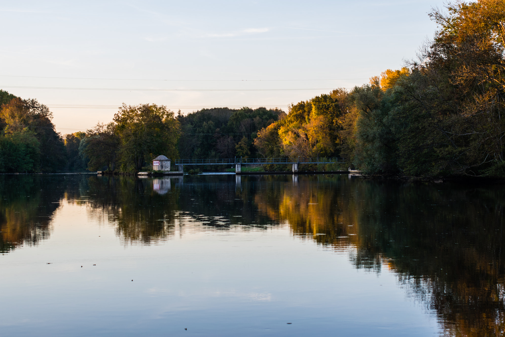 Nikon D3300 + Nikon AF-S Nikkor 50mm F1.4G sample photo. Autumn sunset photography
