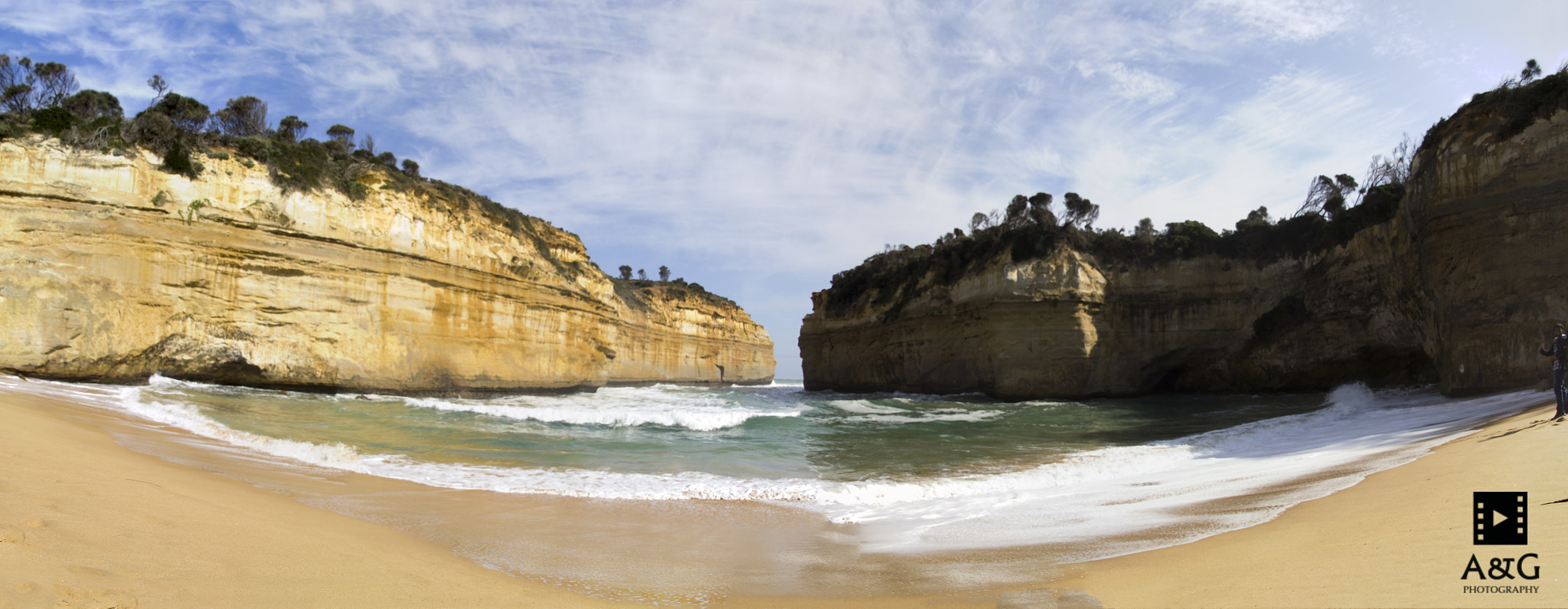Canon EOS 60D sample photo. Loch ard gorge panoramic view photography